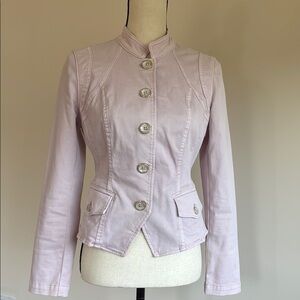 Women's Light Pink Button-Up Jacket, new without tag